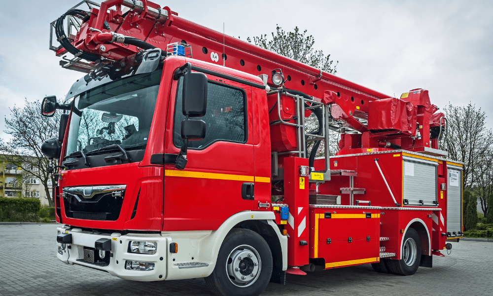 Thaco Foton Ollin S700 Dual Cabin Fire Fighting Truck